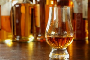Single malt whisky Ein Single malt whisky