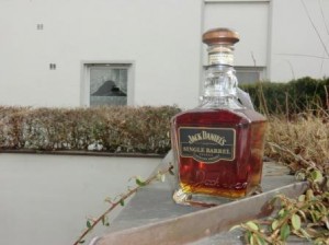 Eine Flasche Jack Daniel's Single Barrel