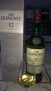 Flasche Glenlivet 12 Jahre mit Verpackung