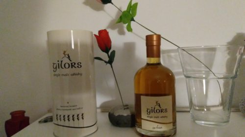 Gilors PX Finish Flasche und Verpackung