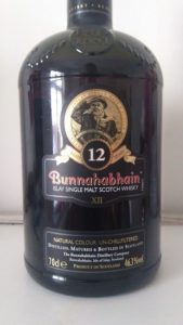 Eine Flasche Bunnahabhain 12
